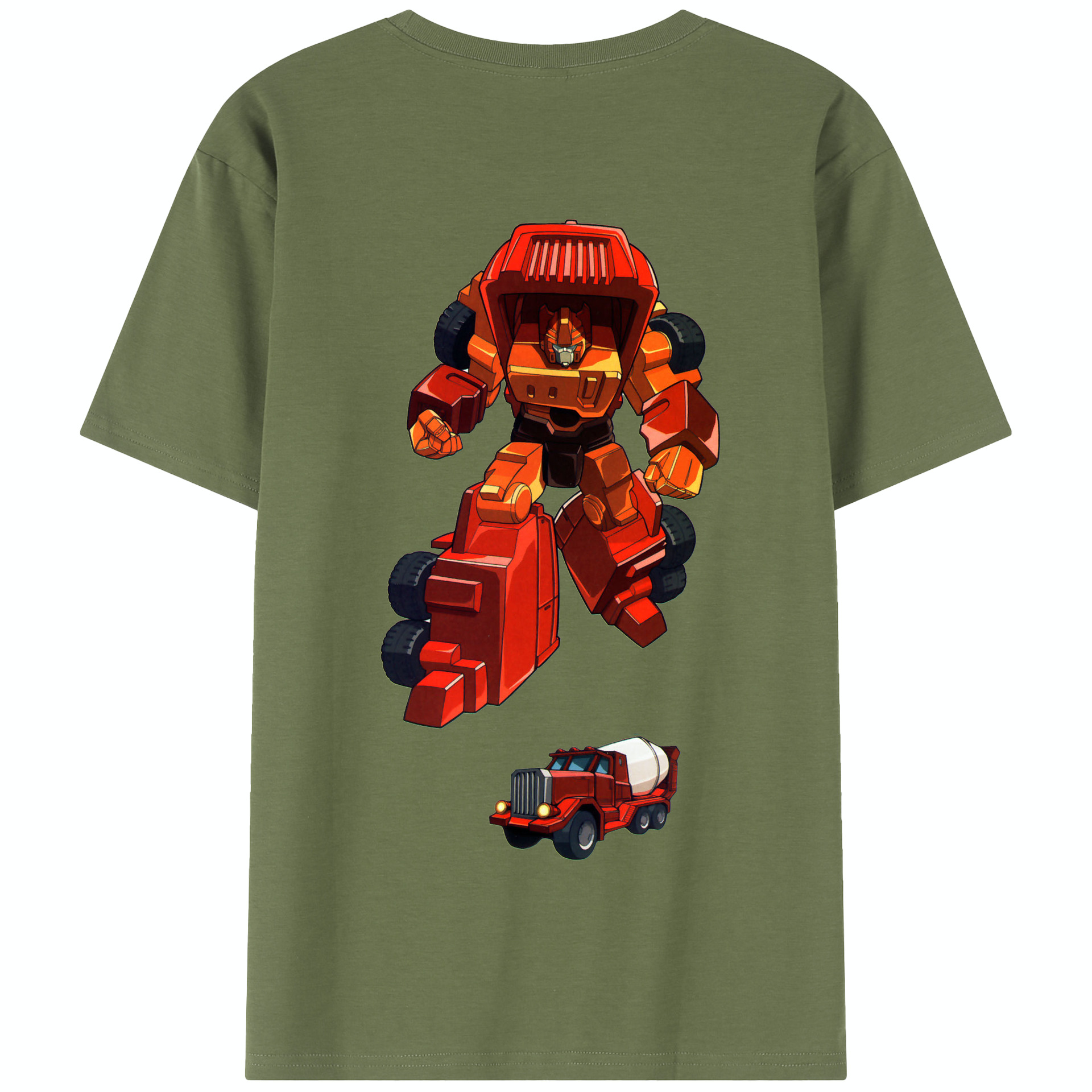 （画像用）  綿100％半袖Tシャツ（背面プリント）
